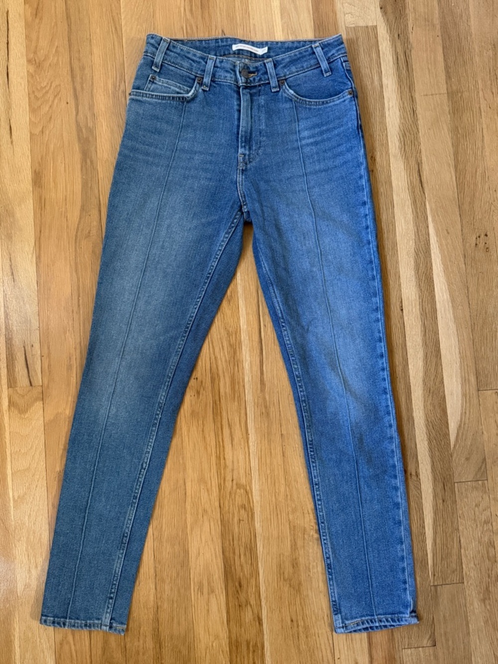 Levi’s 721 Vintage High Rise Skinny Jeans Classic Blue Wash Size 27 Cotton